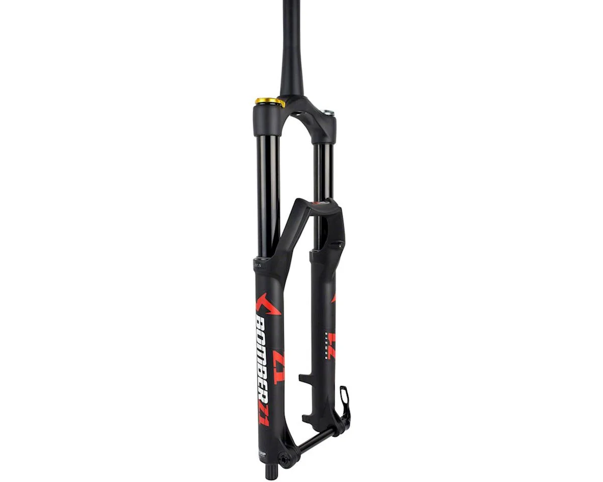 Marzocchi Bomber Z1 Coil Suspension Fork (Matte Black) (27.5") (170mm) (15 x 110mm) (44mm Offset) (GRIP) (Sweep Adjust)